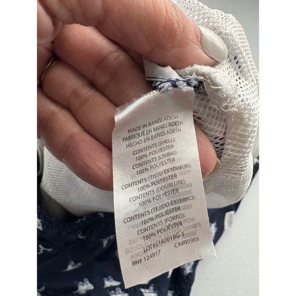 Trunks Surf & Swim Co. Swim Trunks American Flag Print Lined L - Picture 4 of 5